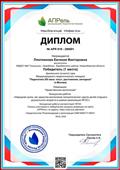 Диплом за I место финального (очного) тура Международного педагогического конкурса "Педагогика XXI века: опыт, достижения, методика" Номинация: "Нравственное воспитание" 
